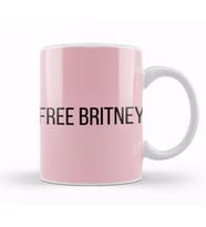 Free Britney Free Britney Spears 2021 Kupa Bardak Porselen