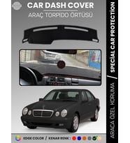 MERCEDES E200 / E220 / E240 W210 (1995-2002) Torpido Örtüsü Premium Kalite Özel Kesim