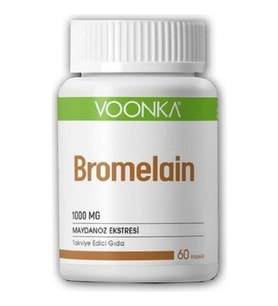 Voonka Bromelain 60 Kapsül