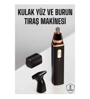Mey İthalat® Kulak Burun Temizleyici Tıraş Makinesi Mini Seyahat Tipi
