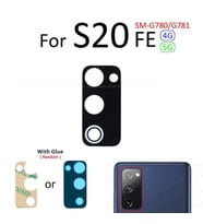 Tkgz Samsung Galaxy S20 FE Arka Kamera Camı Lens Yapışkanlı