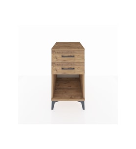 Kronos Komodin 2 Çekmeceli 44x59x80 Çam-Çam