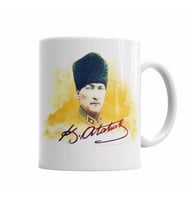 mustafa kemal atatürk 15 Kupa Bardak Porselen