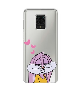 Redmi Note 9 Pro / 9s Uyumlu Lola Bunny Tasarımlı Şeffaf Telefon Kılıfı