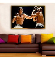 Altın Çerçeveli dekoratif tablo a2093 (Gold)