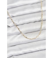CM 14K Gold Renk Pirinç Gemi Zinciri Model Kadın Kolye TJ-BKO10918