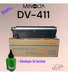 --/Developer Unitesi/-- Minolta (Premium) *DV411/DV310/Bizhub 250/223/283* (TN217) (TN414)
