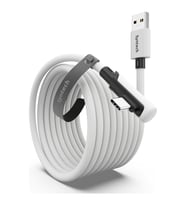 5 M Usb-C Vr Kablo – Quest2/quest Pro/pico 4 Uyumlu Yüksek Hızlı Bağlantı Kablosu BEYAZ