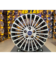 4 Adet FORD ORIJINAL 7*16 5*108 ET52 63.4 BLACK MACK JANT REVİZE EDİLMİŞ (Takım)