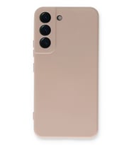 Mey İthalat® Samsung Galaxy S23 Kılıf Nano içi Kadife Silikon - Pudra