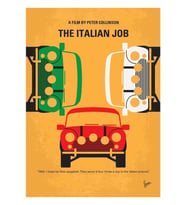 No279- The Italian Job Tablo Ahşap Poster Dekoratif