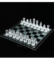 Cam Satranç Seti Oyunu Alk2545