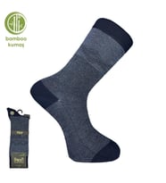 Bambu Erkek Çorabı - Tumaniş - Lacivert (17104-R2)