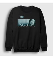 Presmono Unisex Siyah Diamond Life Sade Sweatshirt 553371tt