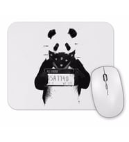 Panda Bad Mouse Pad