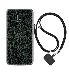 Xiaomi Redmi 8A 8 Pro 9C 9T 10C 11T Pro Kılıf Boyun Askılı Silikon Sarmaşıklar 1675