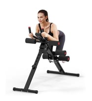 Relife Abdominal Karın Kas Egzersiz Spor Aleti (Siyah)