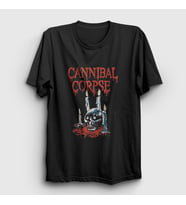 Presmono Unisex Siyah Candles Cannibal Corpse T-Shirt 377223tt