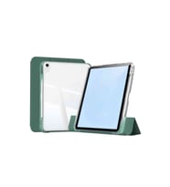 iPad Air 13 Uyumlu M2/M3 Airbagli Manyetik Ayrılabilen Fuchsia Sliding Tablet Kılıfı