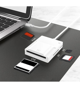 ZR780 Nk-3057H Type-C 3.0 4 İn 1 Card Reader