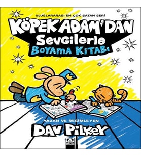 Köpek Adam’dan Sevgilerle Boyama Kitabı