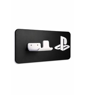 PlayStation Duvar Askısı PS Oyun Kolu Standı Dekoratif Siyah Kontrolcü Tutucu Aparat