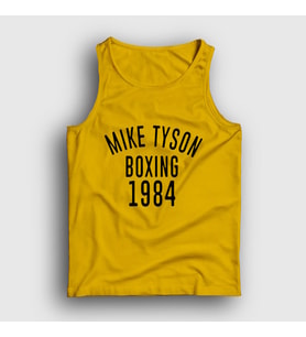 Presmono Unisex Sarı 1984 Mike Tyson Atlet 157350tt (Sarı)