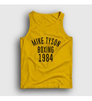 Presmono Unisex Sarı 1984 Mike Tyson Atlet 157350tt (Sarı)