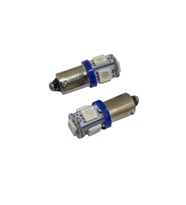 53 Led Ampul 5 Smd Mavi 2'Li Set 24V / Laam639-1 (Karışık)