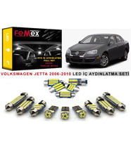 Volkswagen Jetta MK5 LED İç Aydınlatma Ampul Seti FEMEX Parlak Beyaz