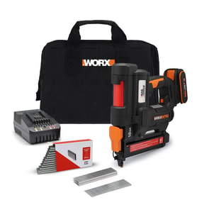 WORX WX844 20Volt/2.0Ah Li-ion 16-40mm Profesyonel Şarjlı Zımba Makinesi + 2700 Adet Yedek Zımba