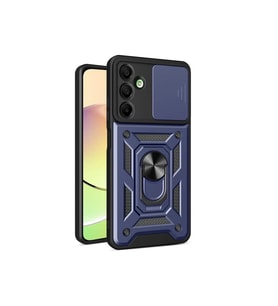 Galaxy A16 5G Kılıf Pars Lens Yüzüklü Silikon - Lacivert