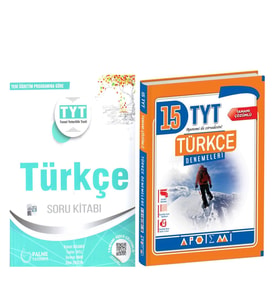 Palme TYT Türkçe Soru Bankası ve Apotemi Deneme Seti 2 Kitap