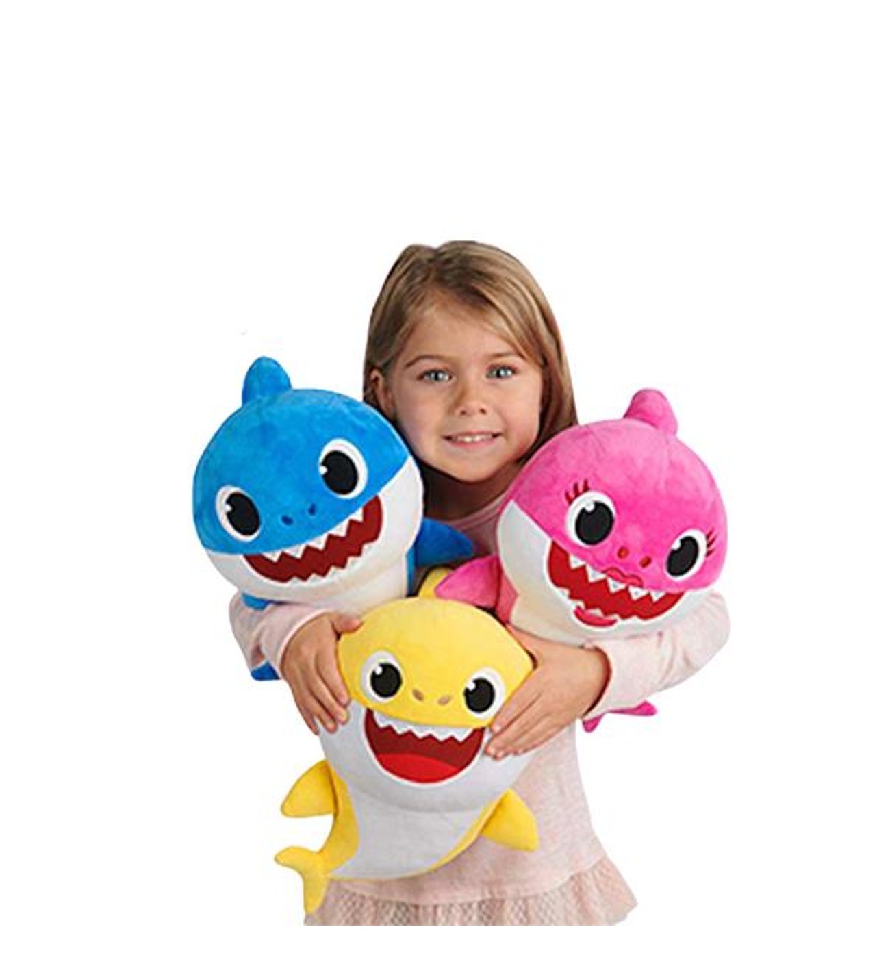 Baby Shark Babby Shark İthal Müzikli Oyuncak Peluş 30 CM