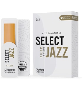 D\'Addario Woodwinds Organic Select Jazz Alto Saksafon Kamışı No:2 Medium