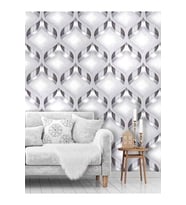 Dreamwall 3 Boyutlu Modern Desenli Silinebilir Tekstil Duvar Kağıdı (Çok Renkli)