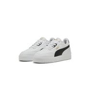 Puma Shuffle Downtown 402596 02 Erkek Sneaker Ayakkabı Beyaz Siyah 40-45 (Siyah - Beyaz)