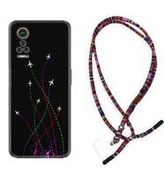 General Mobile GM 21 Pro GM 22 Pro Plus Kılıf Boyun Asklı Rasta Silikon Line Planet 1736