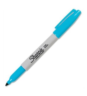 Sharpie Fine Permanent Markör Yuvarlak Uç T.Mavi 1741399