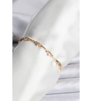 Yıldız Model Gold Renk Pirinç Bileklik 5886 - SSSSSS5104-6127