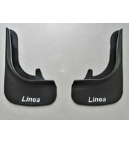 Fiat Linea Arka Paçalık Tozluk Çamurluk (Siyah - Beyaz)