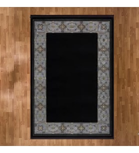 Geometrik Çerçeve Desenli 160 X 230 Yün Halı