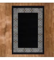 Geometrik Çerçeve Desenli 160 X 230 Yün Halı