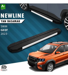 S-Dizayn SWM G03F NewLine Aluminyum Yan Basamak 193 Cm 2023 Üzeri A+ Kalite
