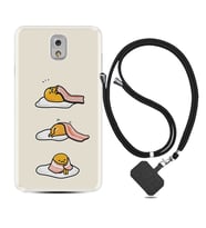 Samsung Note 3 4 5 8 9 20 Ultra 10 Lite Kılıf Boyun Askılı Silikon Sweety Egg 1322