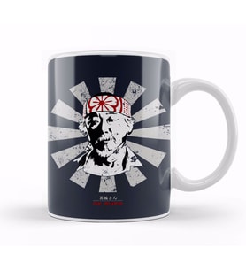 Mr Miyagi Retro Japanese Karate Kid Kupa Bardak Porselen