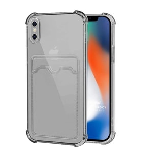 Microsonic Apple iPhone XS Max Card Slot Shock Kılıf Siyah