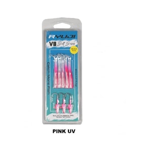 Ryuji V8 10cm 10gr Silikon Yem Pink UV