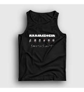 Presmono Unisex Siyah Band Rammstein Atlet 105017tt