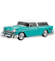 Knstar WS-1955 Klasik Araba Usb-Tf-Fm Radyo Bluetooth Hoparlör Turkuaz